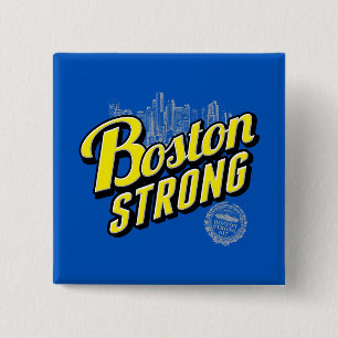 Den starka Boston staden minns dekoren Knapp