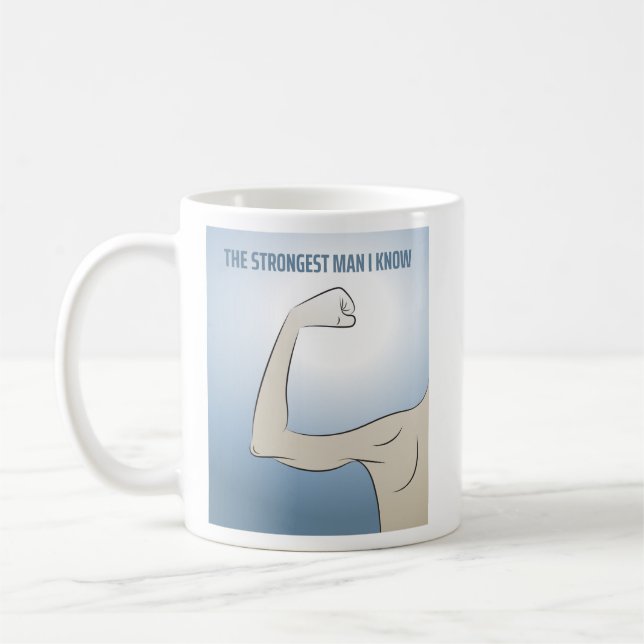 DEN STARKASTE MAN KÄNNER JAG KAFFEMUGG (Vänster)