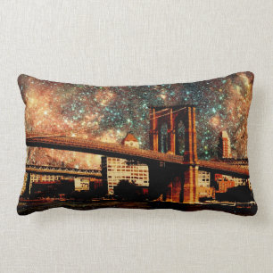 Den Starry natten Brooklyn överbryggar kudder Lumbarkudde