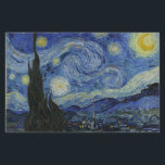 Den Starry natten Vincent Van Gogh 1889 Brevpapper<br><div class="desc">Den Starry natten Vincent Van Gogh 1889</div>