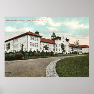 Den statliga det normala skolar, Montclair som är Poster