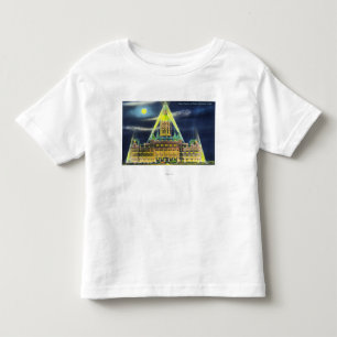 Den statliga huvudstadbyggnaden på natten t-shirt