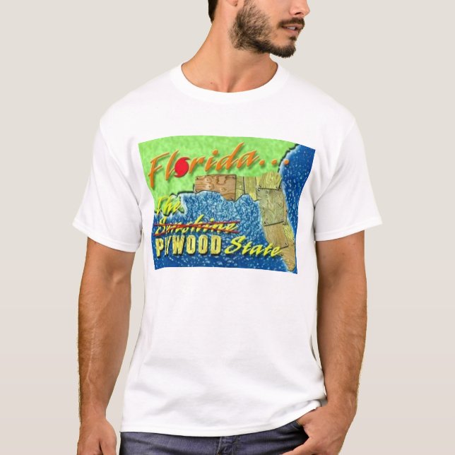 Den statliga kryssfaneren t-shirt (Framsida)