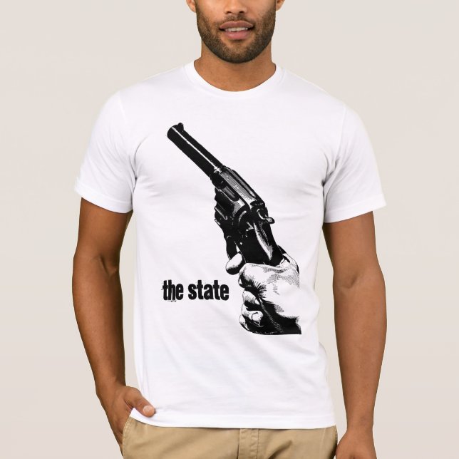 Den statliga skjortan tee shirt (Framsida)