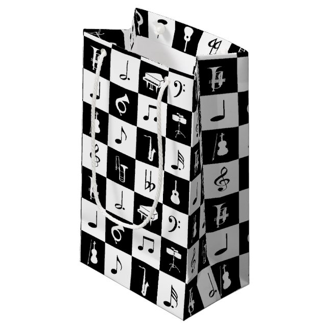 Den stilfulla moderna musik noter och (Framsidan Vinklad)