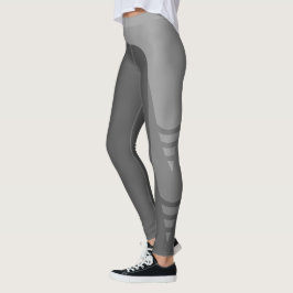 Den stilfulla monokromen specificerar leggings
