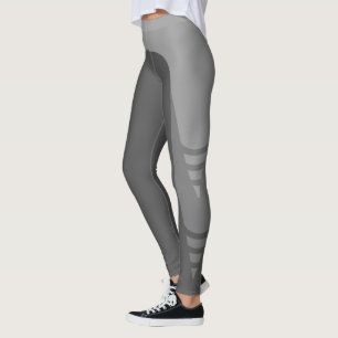 Den stilfulla monokromen specificerar leggings