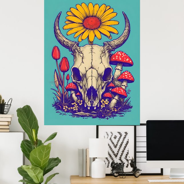 Den Stilla Återfödelsen Poster (Hemmakontoret)