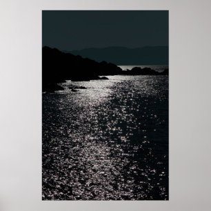 den stillsamma steniga kerry natten beskådar poster