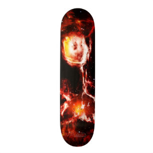 Den stjärna målade damen skateboard bräda 20 cm
