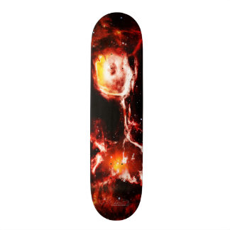 Den stjärna målade damen skateboard bräda 20 cm