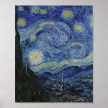Den stjärnbeströdda natten — Vincent van Gogh