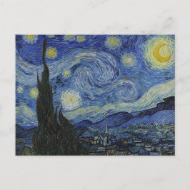 Den stjärnbeströdda natten, Vincent Van Gogh, Vyko Vykort