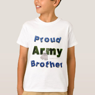 Den stolt armébrodern lurar utslagsplatsen tee shirt