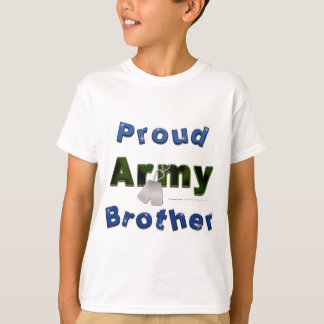Den stolt armébrodern lurar utslagsplatsen tee shirt