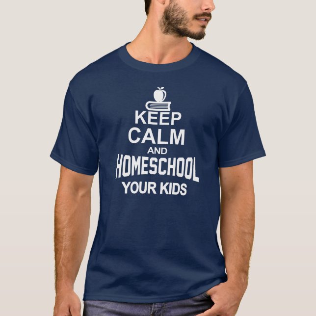 Den stolt Homeschool lärare skolar den lugnaa Tee Shirt (Framsida)