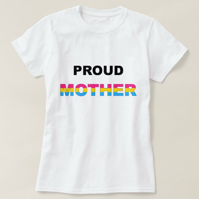 Den stolt modern panorerar LGBT Tröja (Design framsida)