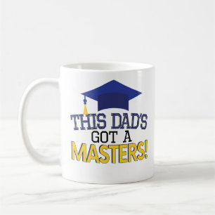 Den stolt pappan styr muggen MBA för Kaffemugg