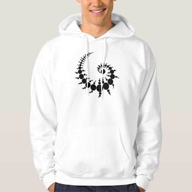 Den Stonehenge skörden cirklar Hoodie (Framsida)