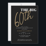 Den stora 60:e överraskningsdagstidningen Black Gu Inbjudningar<br><div class="desc">Den stora 60:e överraskningsinbjudan från Svart Guld Dina gäster vet att detta kommer att bli ett speciellt party genom att bara tittar på inbjudan!</div>