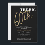 Den stora 60:e överraskningsdagstidningen Black Gu Inbjudningar<br><div class="desc">Den stora 60:e överraskningsinbjudan från Svart Guld Dina gäster vet att detta kommer att bli ett speciellt party genom att bara tittar på inbjudan!</div>