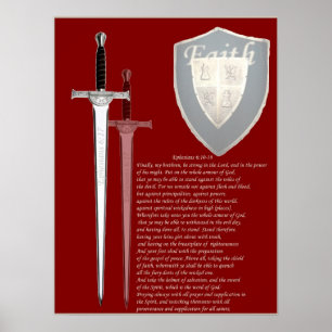 Den stora armoren av guden formaterar affischen poster
