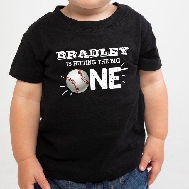 Den stora | Baseboll 1:a födelsedag T Shirt (Skapare uppladdad)