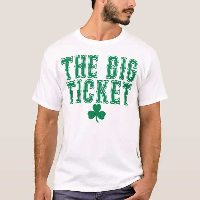 Den stora biljettKevin Garnett T-tröja Tee Shirt (Framsida)