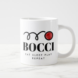 Den stora bocci boll-kaffet mugg för bockspelare jumbo mugg
