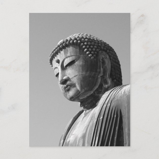 Den stora Buddha: Kamakura, Japan Vykort (Framsida)