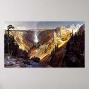 Den stora Canyon-stenen Poster
