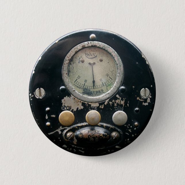 Den stora Chummy kontrollbordet knäppas emblem Knapp (Framsida)