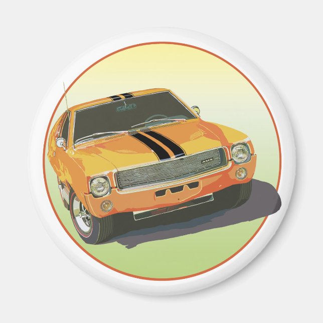 Den stora dåliga Orangen Magnet (Framsidan)