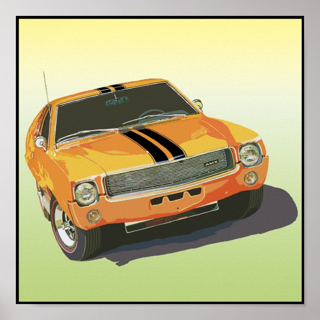 Den stora dåliga Orangen Poster (Framsidan)