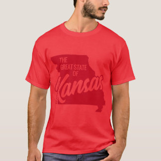 Den Stora Delstaten Kansas 1 T Shirt