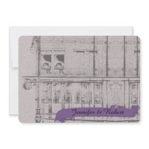 Den stora enkla bröllopsinbjudan