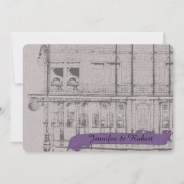 Den stora enkla bröllopsinbjudan inbjudningar