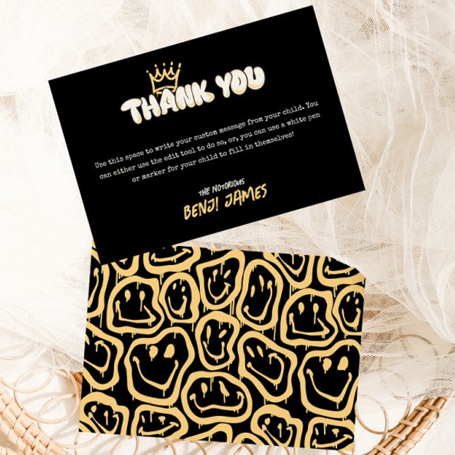 Den stora ettan | De ökända 90-talet 1-årsfirande Tack Kort (Skapare uppladdad)