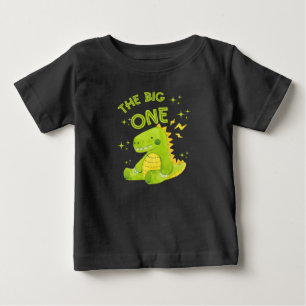 den stora ettan som snurrar en rulle upphetsad föd t shirt