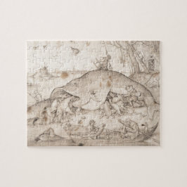 Den stora fisken äter lite fisken av Pieter Pussel