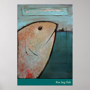 den stora fisken poster