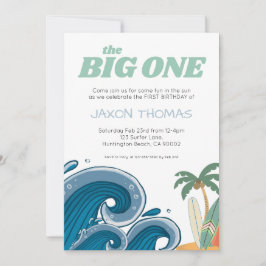 Den stora första födelsedagsinbjudan inbjudningar