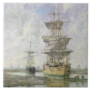 Den stora frakten, 1879 (olja på kanfas) kakelplatta