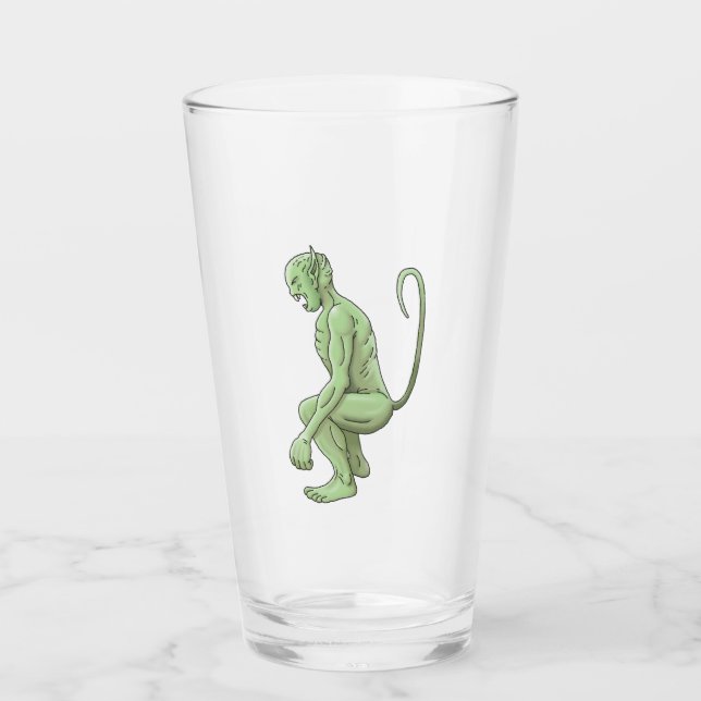 Den stora gröna goblin glaskopp (Framsida)
