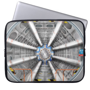 Den stora Hadron Collider Laptop Fodral