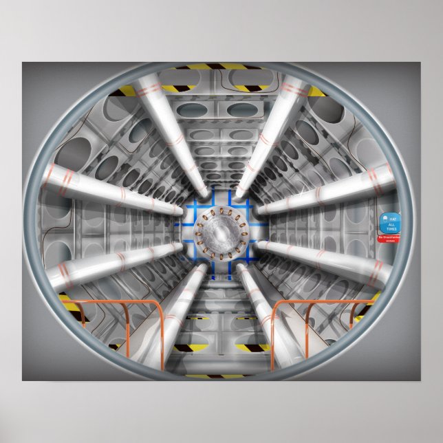 Den stora Hadron Collider Poster (Framsidan)