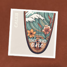 Den stora hawaiiska Surfan första födelsedag Anpas