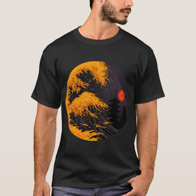 Den Stora Höstvågen T Shirt (Framsida)