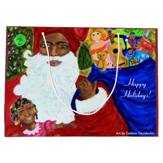 Den stora jultomtengåvan hänger lös - julhelgdagar (Baksidan)