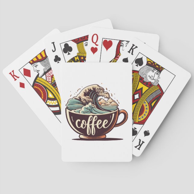 Den Stora Kaffe-Vågen Casinokort (Baksidan)
